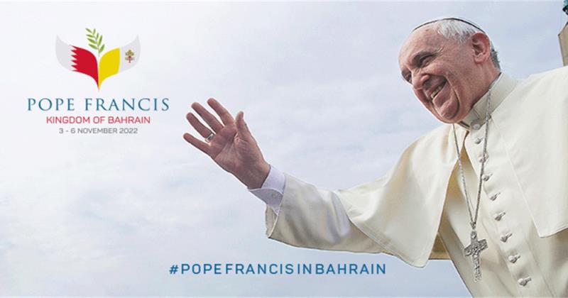 Pope Francis' historic visit to Bahrain to boost interreligious encounter; encourage Catholics in the region